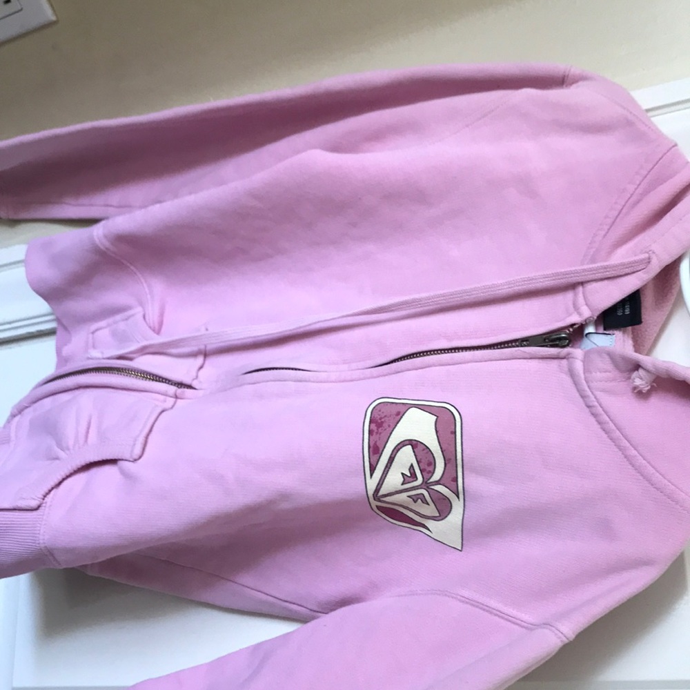 A pink Roxy jacket size small